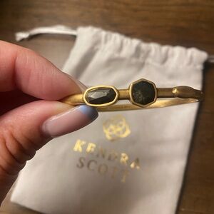 Kendra Scott two stone swing back bracelet